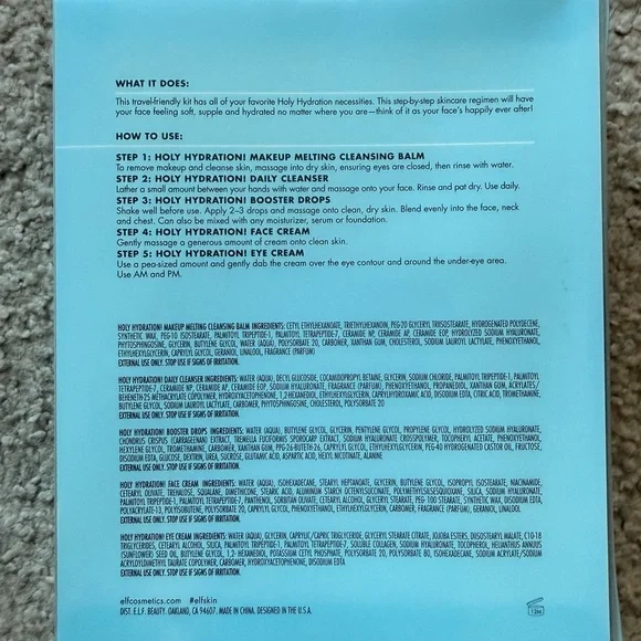 ELF Hydration Skin Mini Set, NEW - Picture 6 of 6